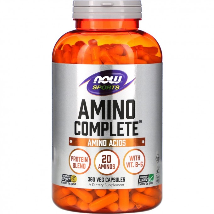 Аминокислота NOW FOODS AMINO COMPLETE, 360 капсул NS*0013 Аминокислота NOW FOODS AMINO COMPLETE, 360 капсул NS*0013