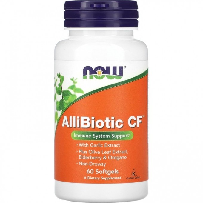 Биологически активная добавка NOW FOODS ALLIBIOTIC (Аллибиотик), 60 капсул NS1811 Биологически активная добавка NOW FOODS ALLIBIOTIC (Аллибиотик), 60 капсул NS1811