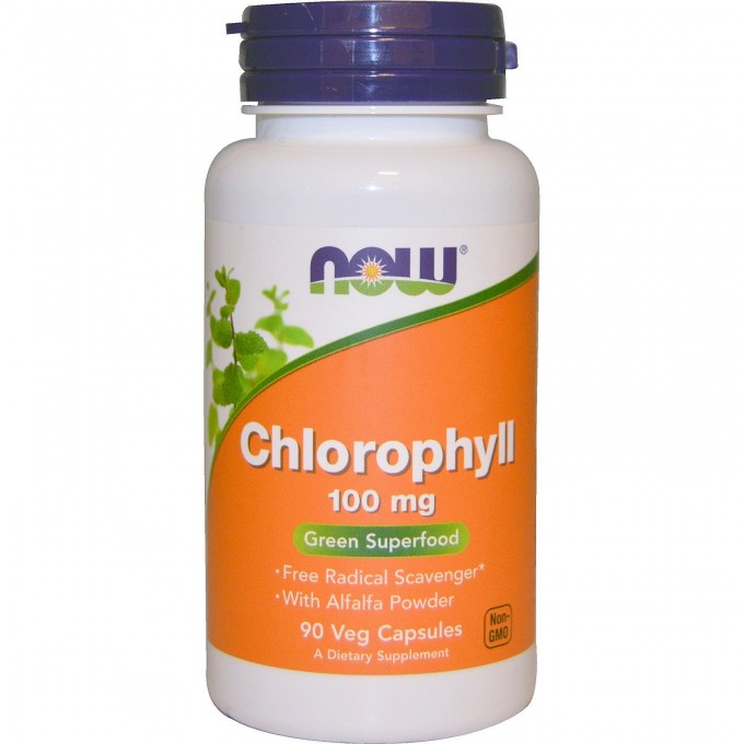 Биологически активная добавка NOW FOODS CHLOROPHYLL (Хлорофилл), 100 мг - 90 капсул NS2645 Биологически активная добавка NOW FOODS CHLOROPHYLL (Хлорофилл), 100 мг - 90 капсул NS2645