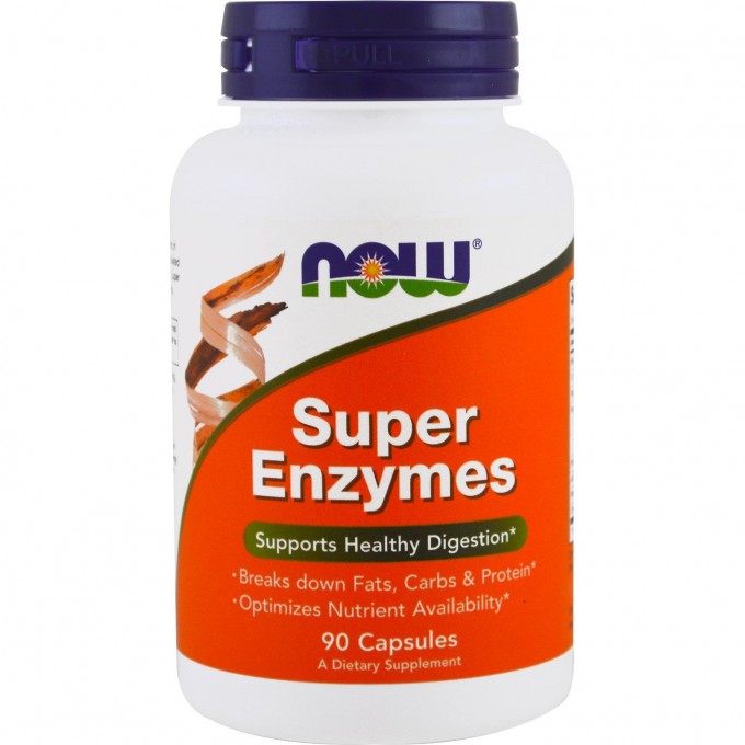 Биологически активная добавка NOW FOODS SUPER ENZYMES (Супер Энзимы), 90 капсул NS2963 Биологически активная добавка NOW FOODS SUPER ENZYMES (Супер Энзимы), 90 капсул NS2963