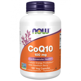 Коэнзим NOW FOODS COQ10 100mg 180 VCAPS