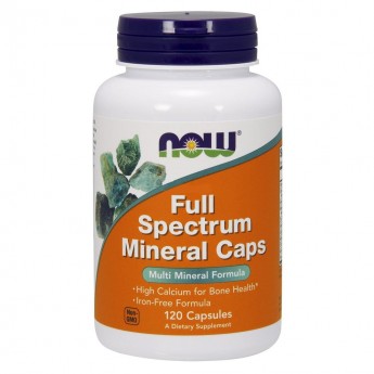 Комплекс Минералов NOW FOODS Full Spectrum Mineral Caps, Multi Mineral Formula, 120 капсул Комплекс Минералов NOW FOODS Full Spectrum Mineral Caps, Multi Mineral Formula, 120 капсул