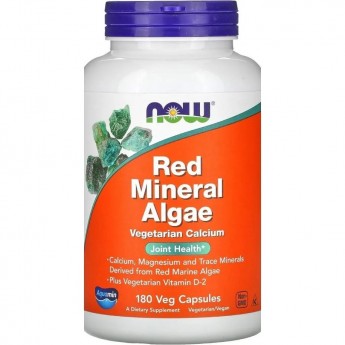 Красные водоросли NOW FOODS RED MINERALALGAE