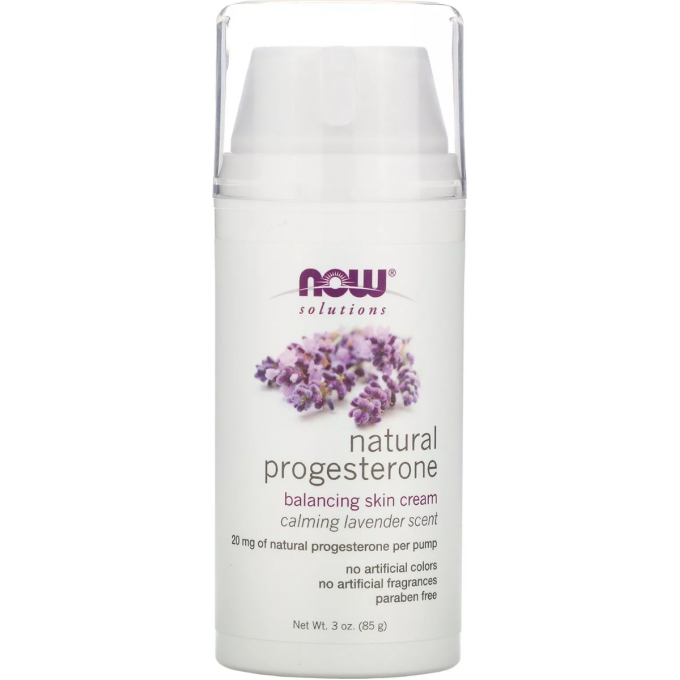 Крем NOW FOODS Natural Progesterone, Успокаивающий Аромат Лаванды, 3 унции, 85 г NS3346 Крем NOW FOODS Natural Progesterone, Успокаивающий Аромат Лаванды, 3 унции, 85 г NS3346