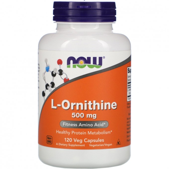 L-Орнитин NOW FOODS 500 мг. NS*0122 L-Орнитин NOW FOODS 500 мг. NS*0122