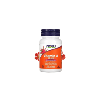 Витамин А NOW FOODS VITAMIN A 10000 IU, 100 капсул