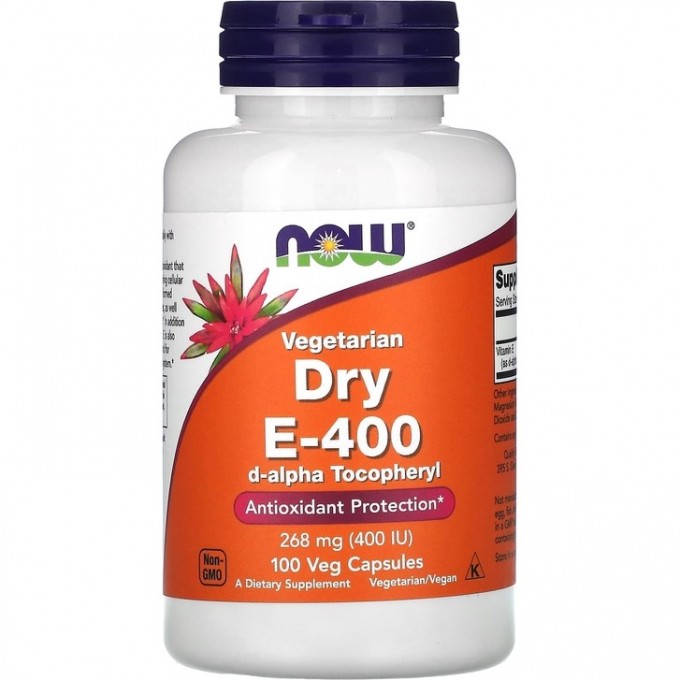 Витамин NOW FOODS Е-400 NATURAL, 100 капсул NS*0892 Витамин NOW FOODS Е-400 NATURAL, 100 капсул NS*0892