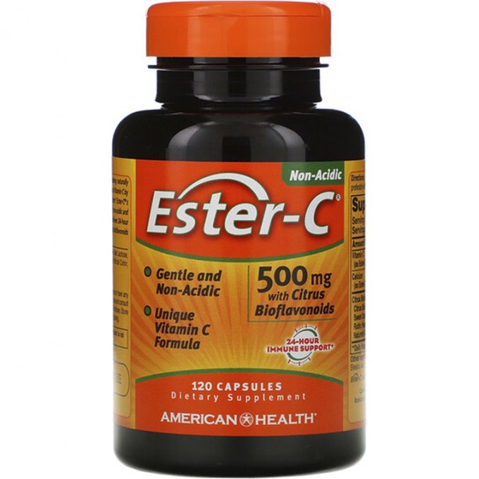 Витамин NOW FOODS ESTER-C WITH CITRUS BIOFLAVONOIDS, 500мг, 120 каспул NS16961 Витамин NOW FOODS ESTER-C WITH CITRUS BIOFLAVONOIDS, 500мг, 120 каспул NS16961